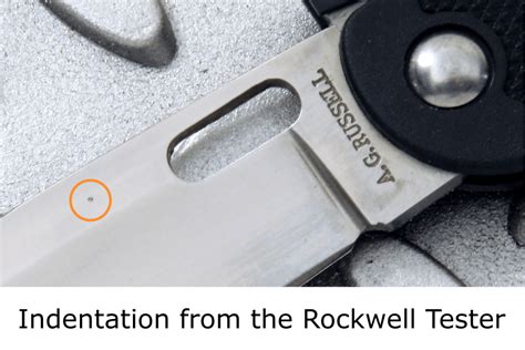 Test Steel Hardness Of Knife Blades – Rockwell Scale